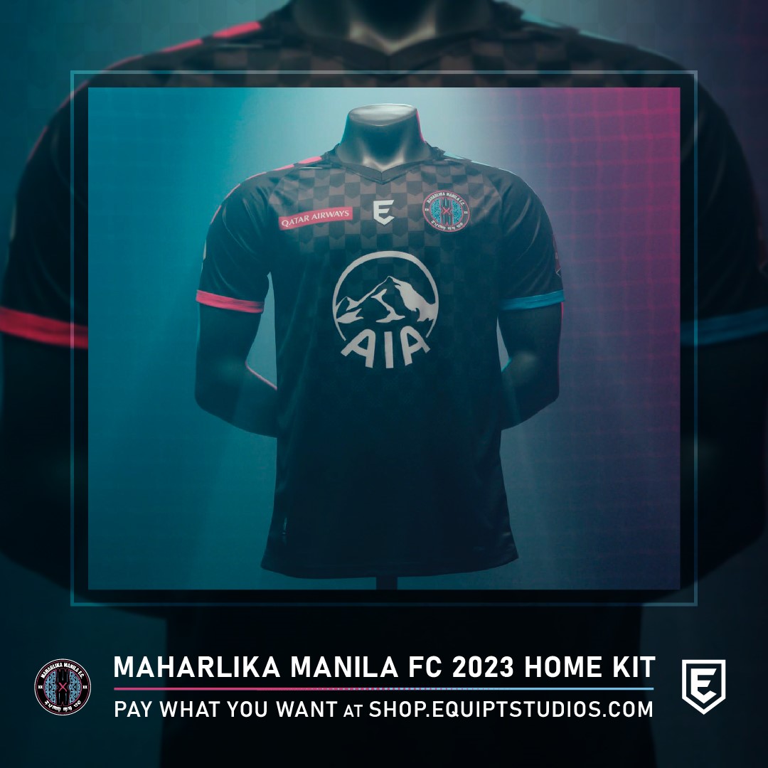 Maharlika Manila FC 2023 Home Kit – Pay What You Want at shop.equiptstudios.com
